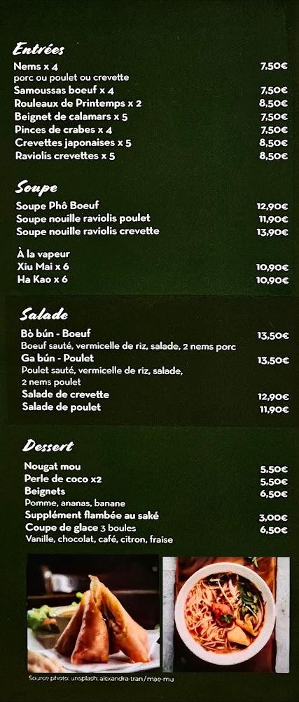 Saveur d'Asie - Menu Image 4
